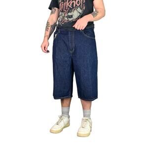 Vintage Baggy Embroidered Sean John Jean Shorts